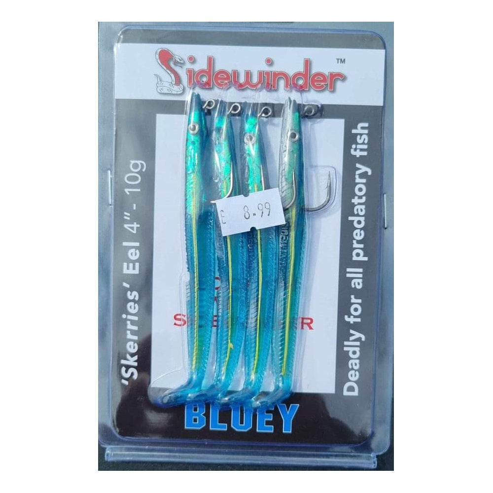 Sidewinder Skerries Eels: Bluey: 4 Inch