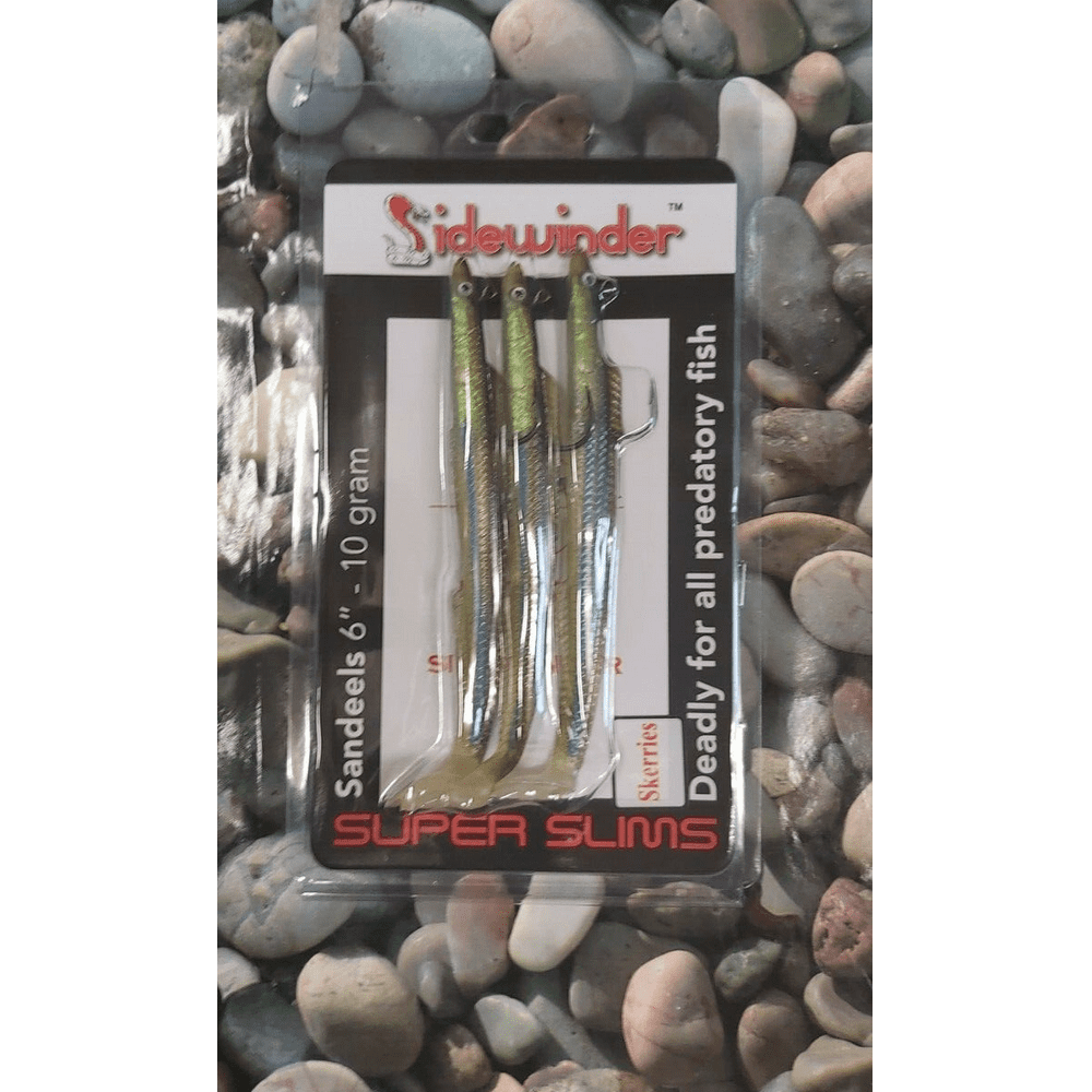 Esca Sidewinder Skerries Esche Artificiali Sidewinder Skerries Pro Sandeels - Per Pesca A Mare Da Riva O Barca (pesce Serra, Merlano, Ecc.) Esca - Foto 4